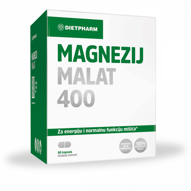 DIETPHARM MAGNEZIJ MALAT 400 KAPSULE A80